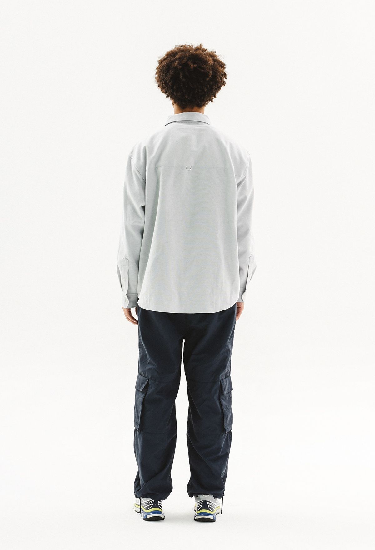 예일(YALE) [ONEMILE WEAR] 포켓 스몰아치 옥스포드 셔츠 카키
