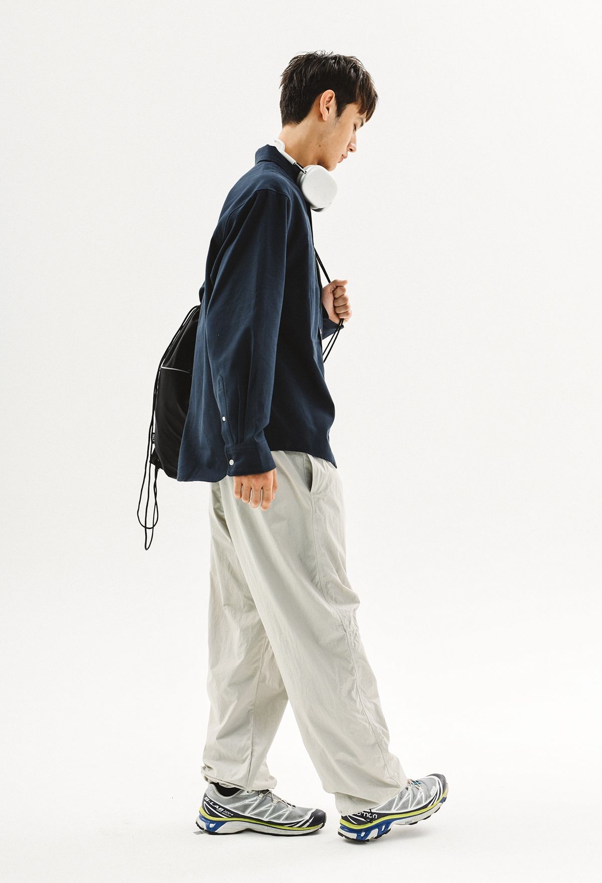예일(YALE) [ONEMILE WEAR] 포켓 스몰아치 옥스포드 셔츠 카키