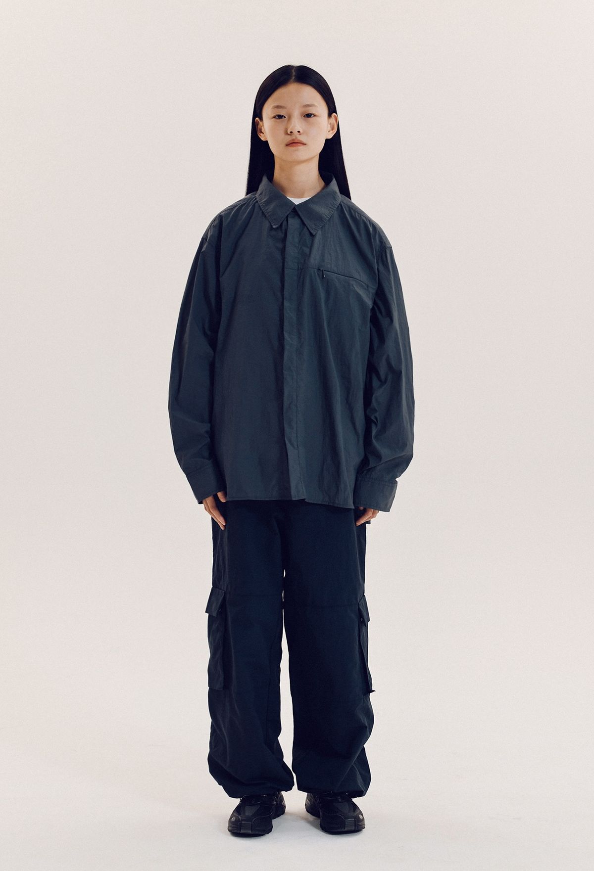 예일(YALE) [ONEMILE WEAR] 나일론 기어 셔츠 탠