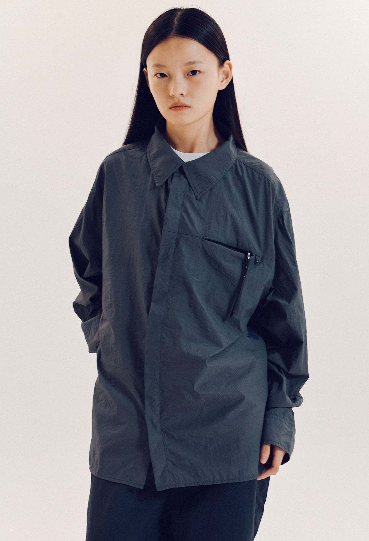 예일(YALE) [ONEMILE WEAR] 나일론 기어 셔츠 탠