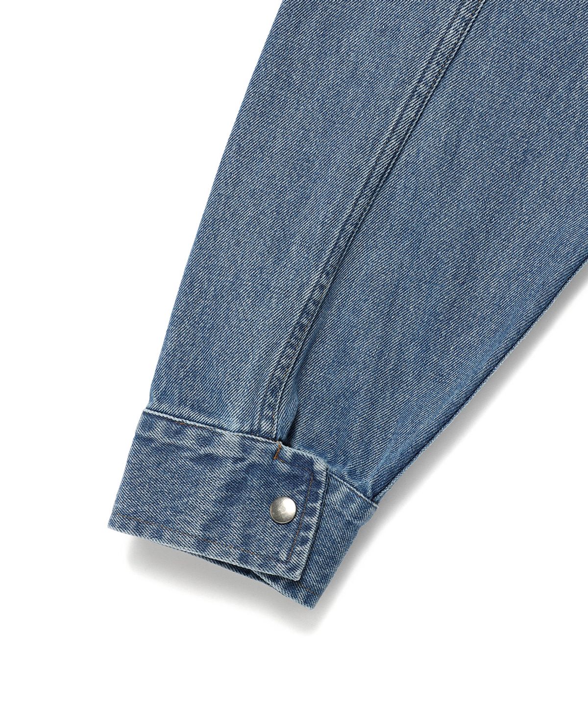 카비시(CAVISH) DENIM RAWCUT EMB JACKET BLUE(CV2DFUB902A)