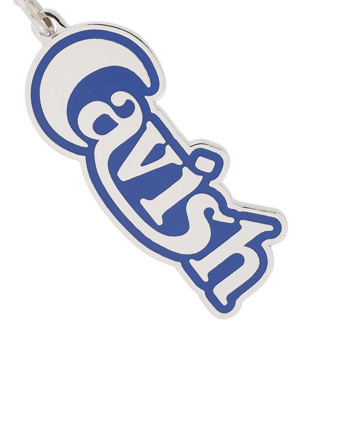 카비시(CAVISH) BASIC LOGO METAL KEYRING BLUE(CV2DFUAB64A)