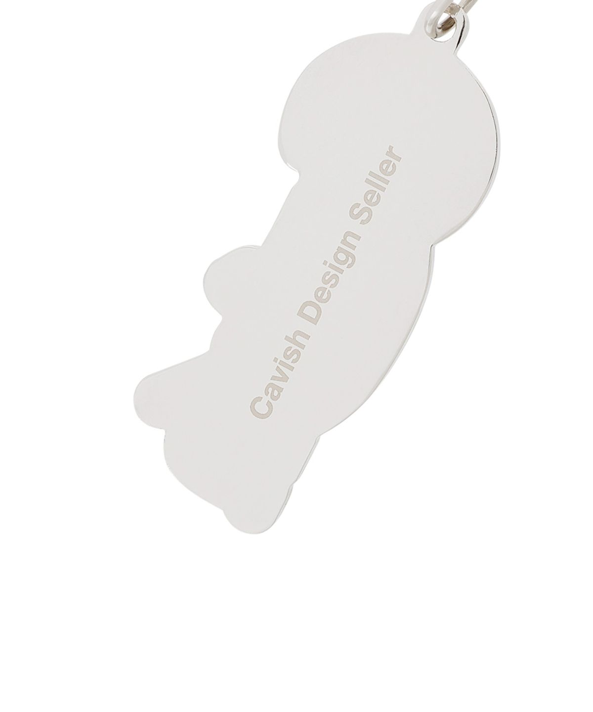 카비시(CAVISH) BASIC LOGO METAL KEYRING BLUE(CV2DFUAB64A)
