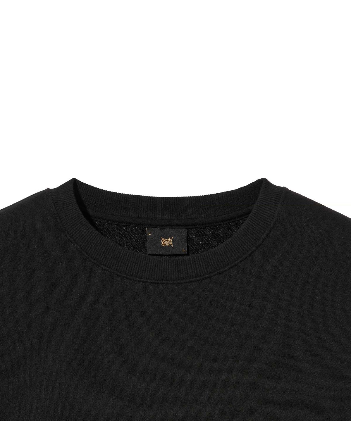 브라운브레스(BROWNBREATH) TAG OG CREWNECK - BLACK