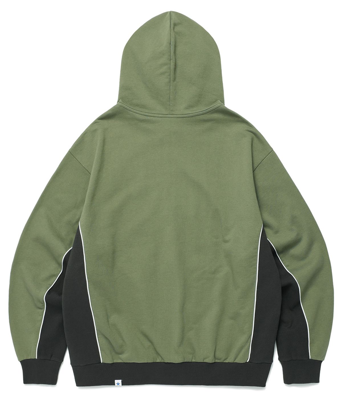 카비시(CAVISH) PIPING ZIP UP HOODIE GREEN(CV2DFUM480A)