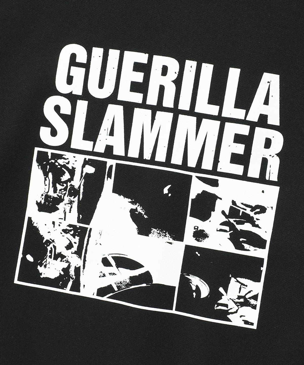 카비시(CAVISH) GUERILLA SLAMMERS RAGLAN SWEATSHIRT BLACK(CV2DFUM445A)