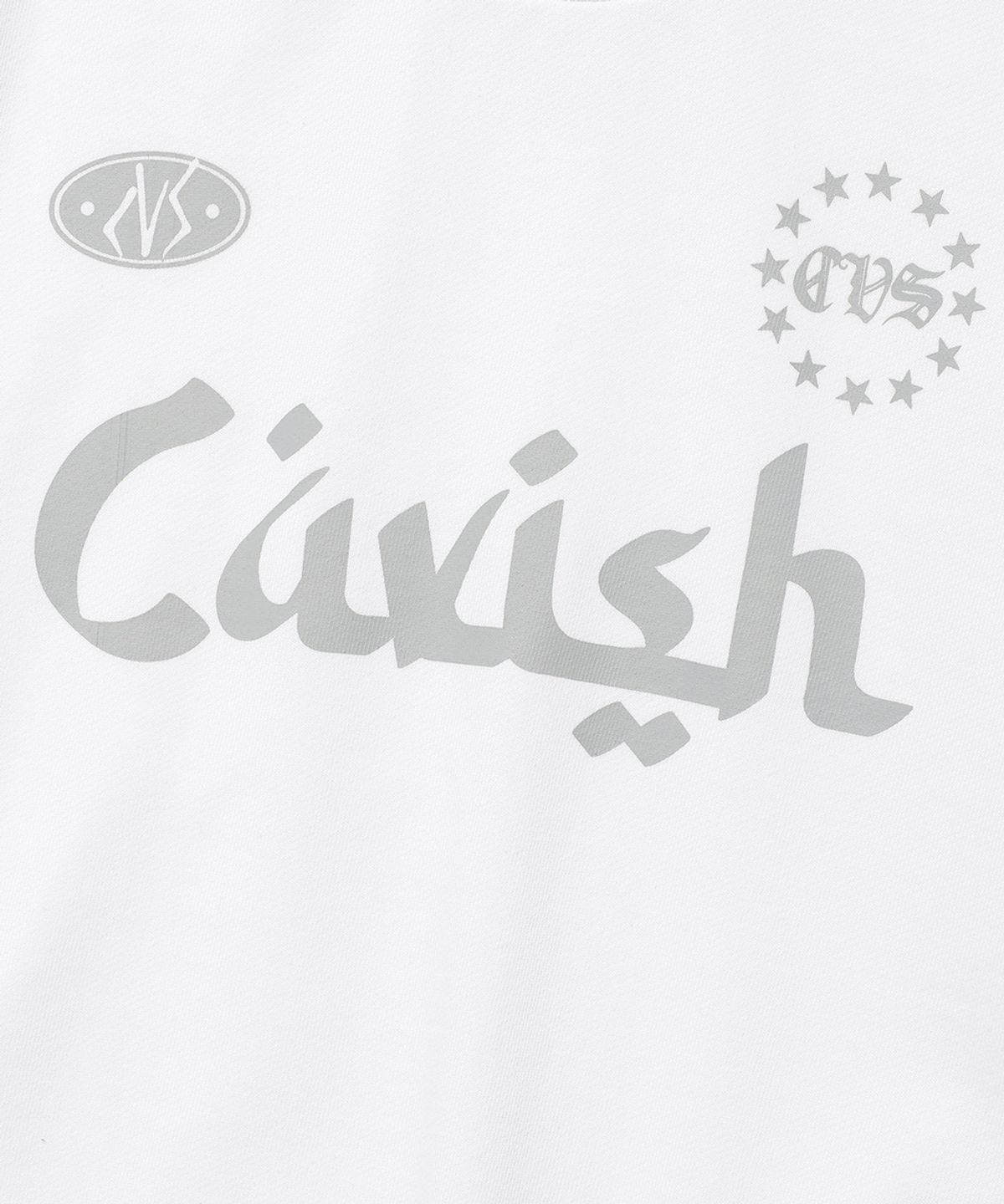 카비시(CAVISH) CLUB TEAM SWEATSHIRT WHITE(CV2DFUM446A)