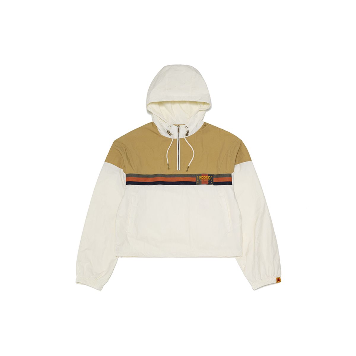 코닥(KODAK) 코다컬러 세미크롭 아노락 우먼 IVORY