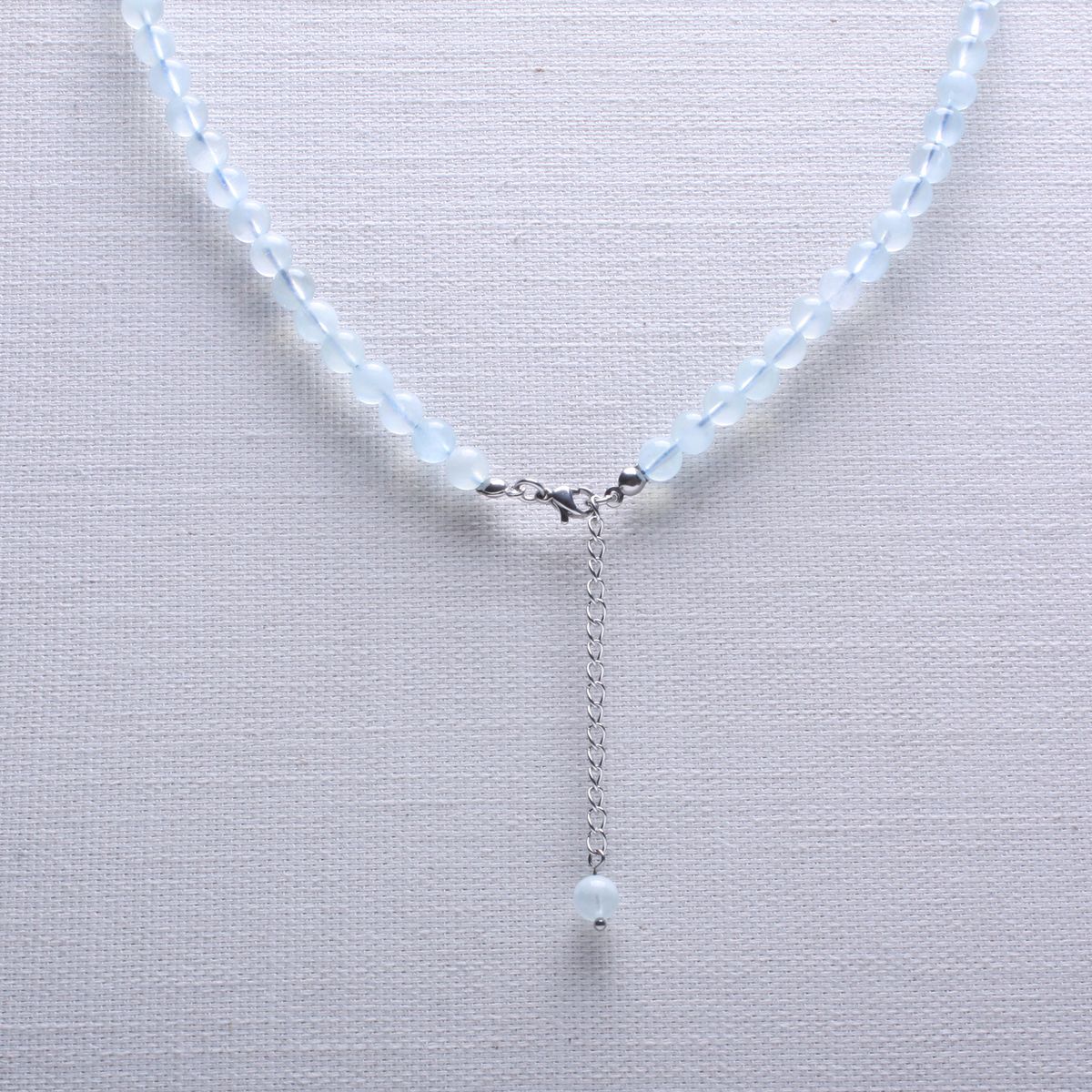 비엔베투(Bien Vetu) 6mm 아쿠아마린 원석 목걸이