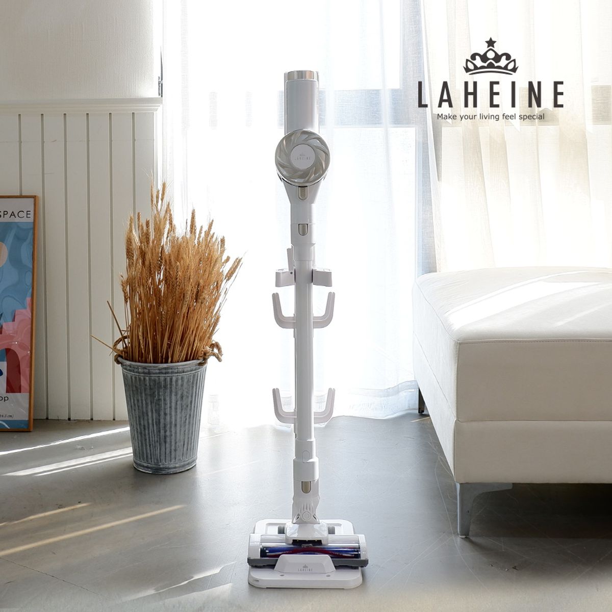 라헨느(LAHEINE) 더 퀸 익스트림 듀얼헤파 무선청소기 V11 (LHN-V8200W)