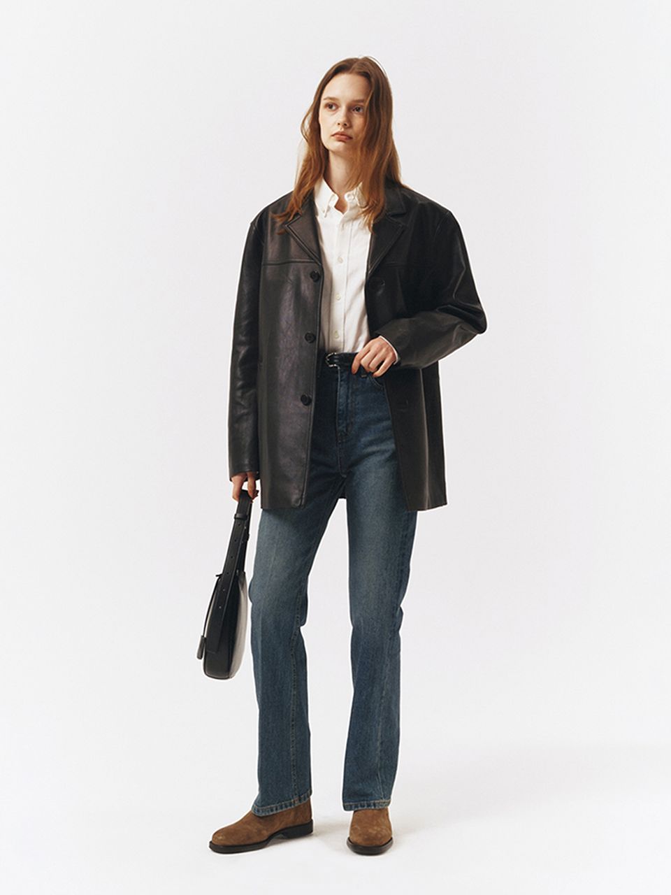 DUNST FOR WOMEN ■ UNISEX LEATHER HALF JACKET ジャケット Dunst UNISEX LEATHER HALF JACKET