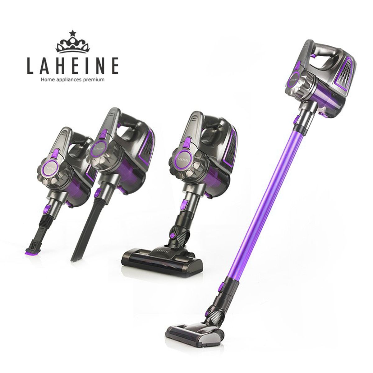 라헨느(LAHEINE) 앱솔루트 V10+ 무선청소기(바이올렛)