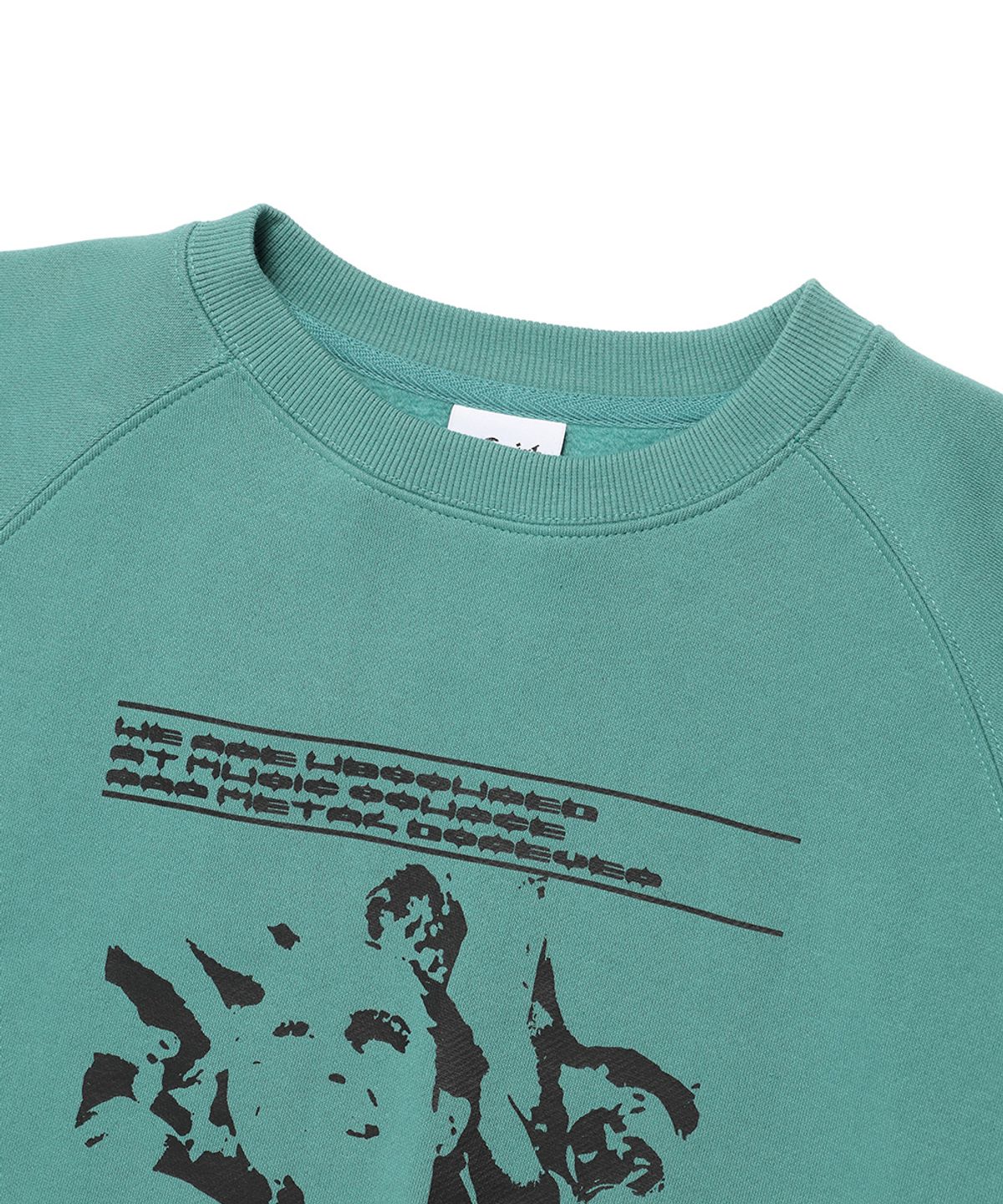 카비시(CAVISH) CROWD RAGLAN SWEATSHIRT GREEN(CV2DFUM444A)