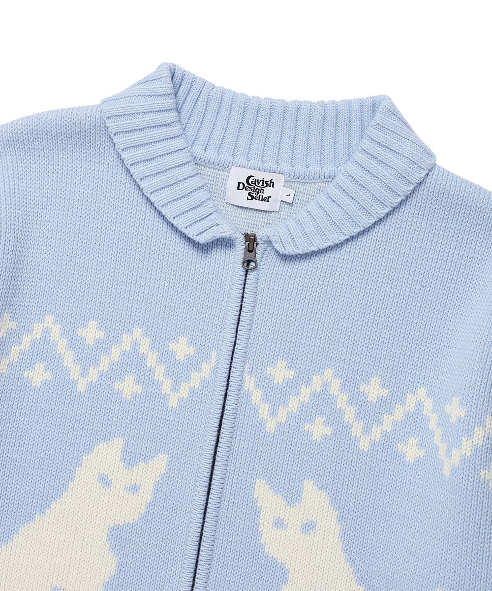コート CAVISH CATS ZIP UP CARDIGAN SKY BLUECV2DFUK680A MUSINSA | CAVISH CATS ZIP UP CARDIGAN SKY BLUE(CV2DFUK680A)