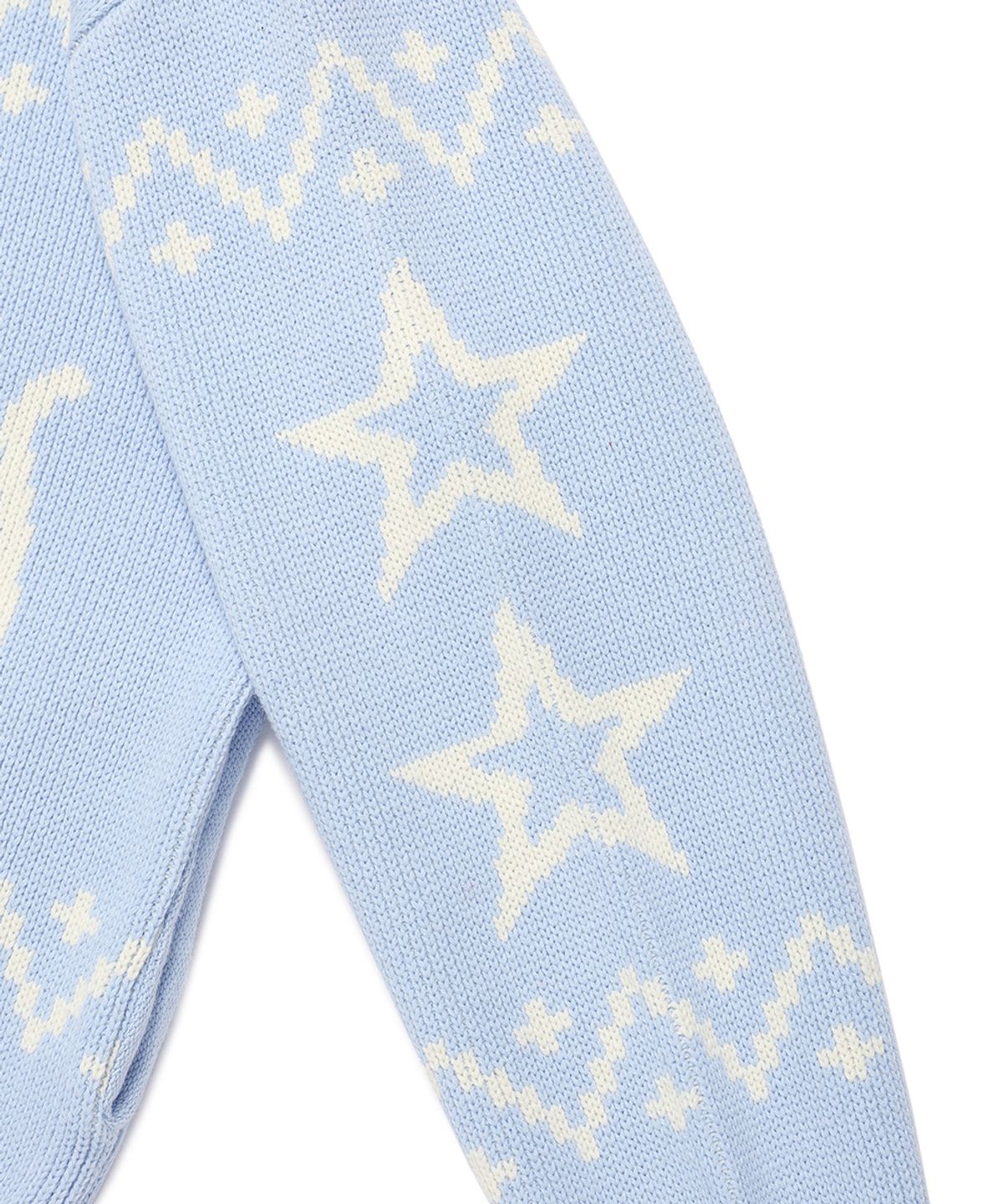 카비시(CAVISH) CATS ZIP UP CARDIGAN SKY BLUE(CV2DFUK680A)