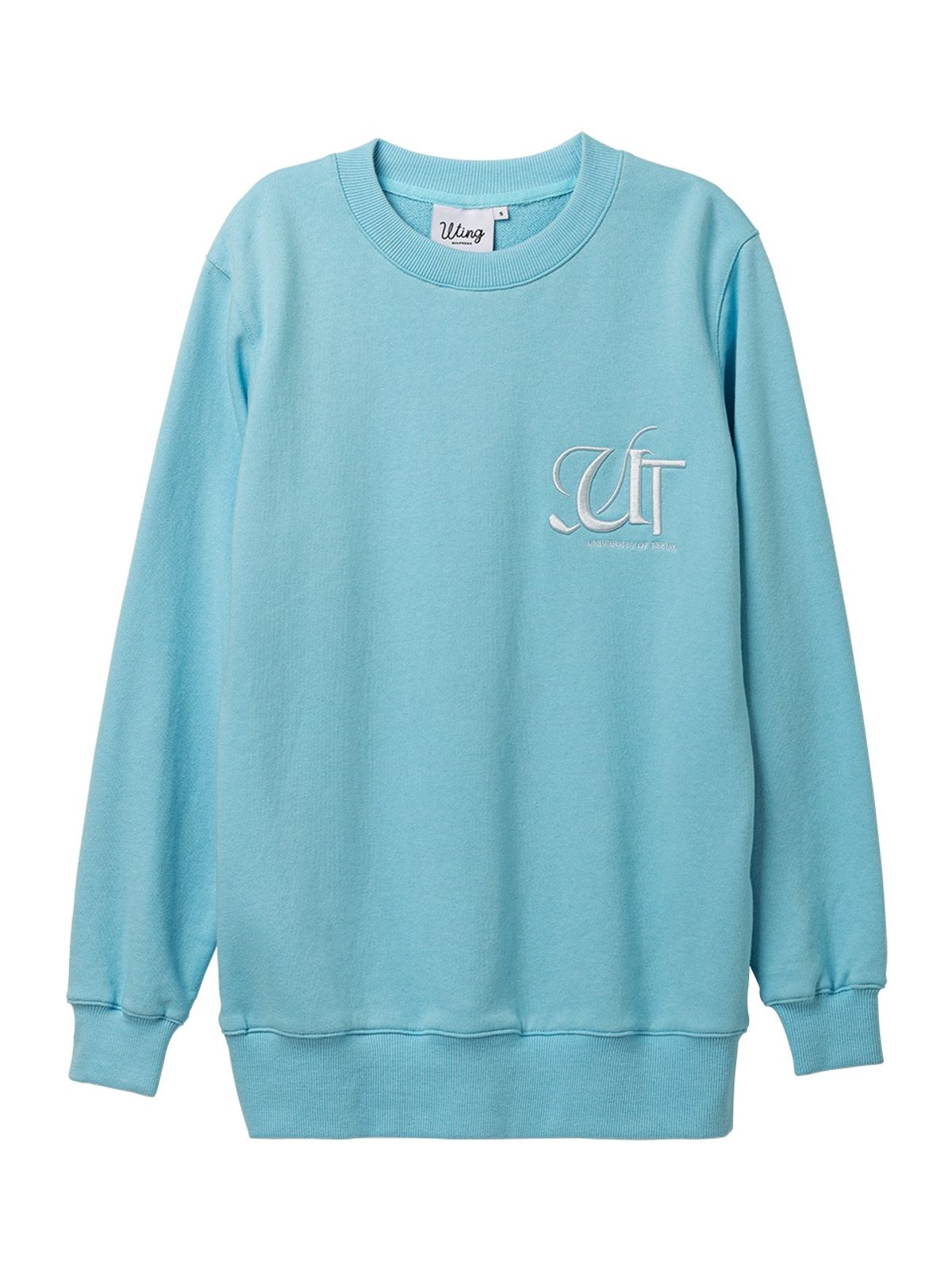 유팅골프(UTING GOLF) UT 자수 스웨트셔츠 SKY BLUE