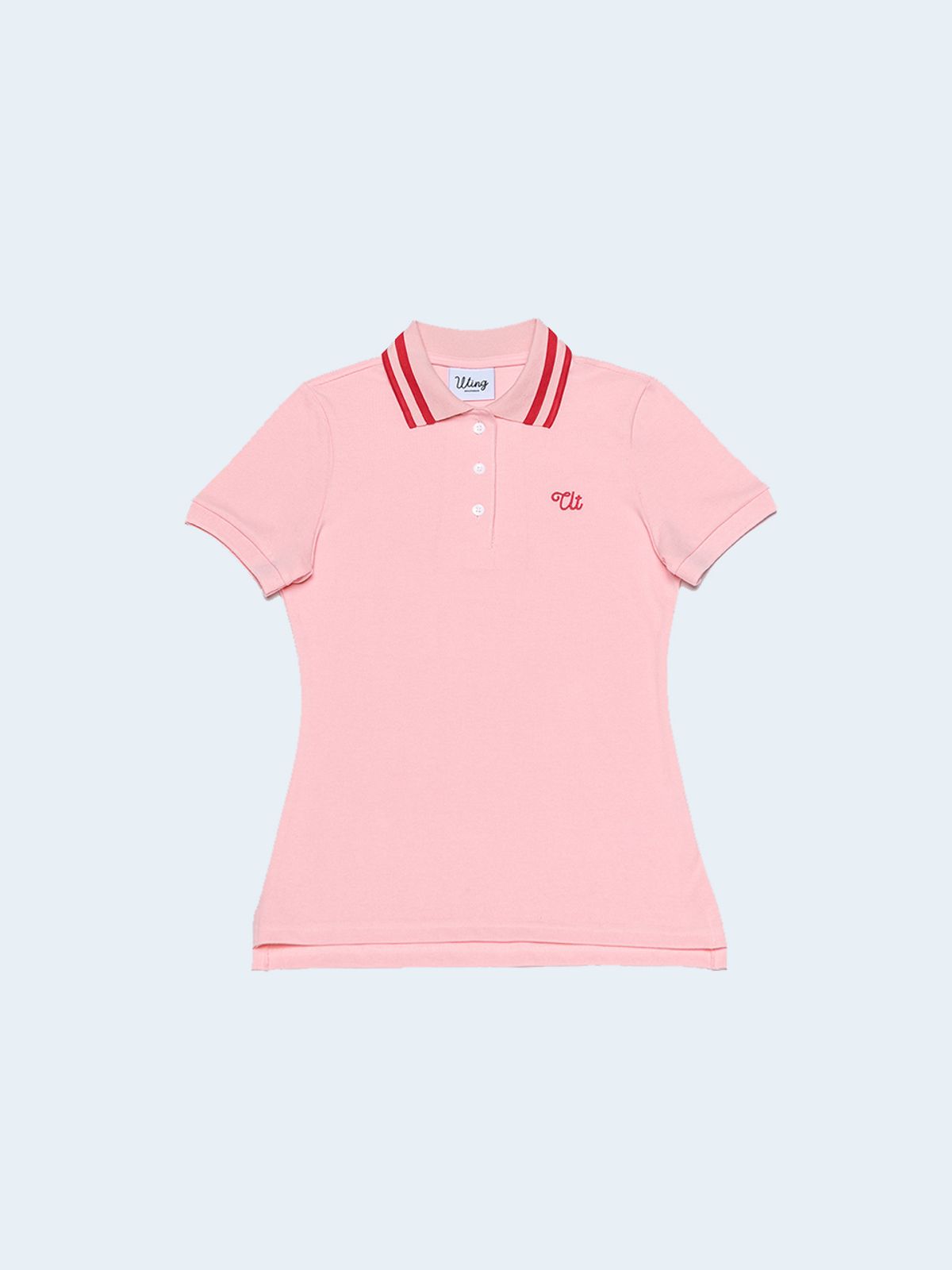 유팅골프(UTING GOLF) 유팅 폴로 반팔 티셔츠 PINK