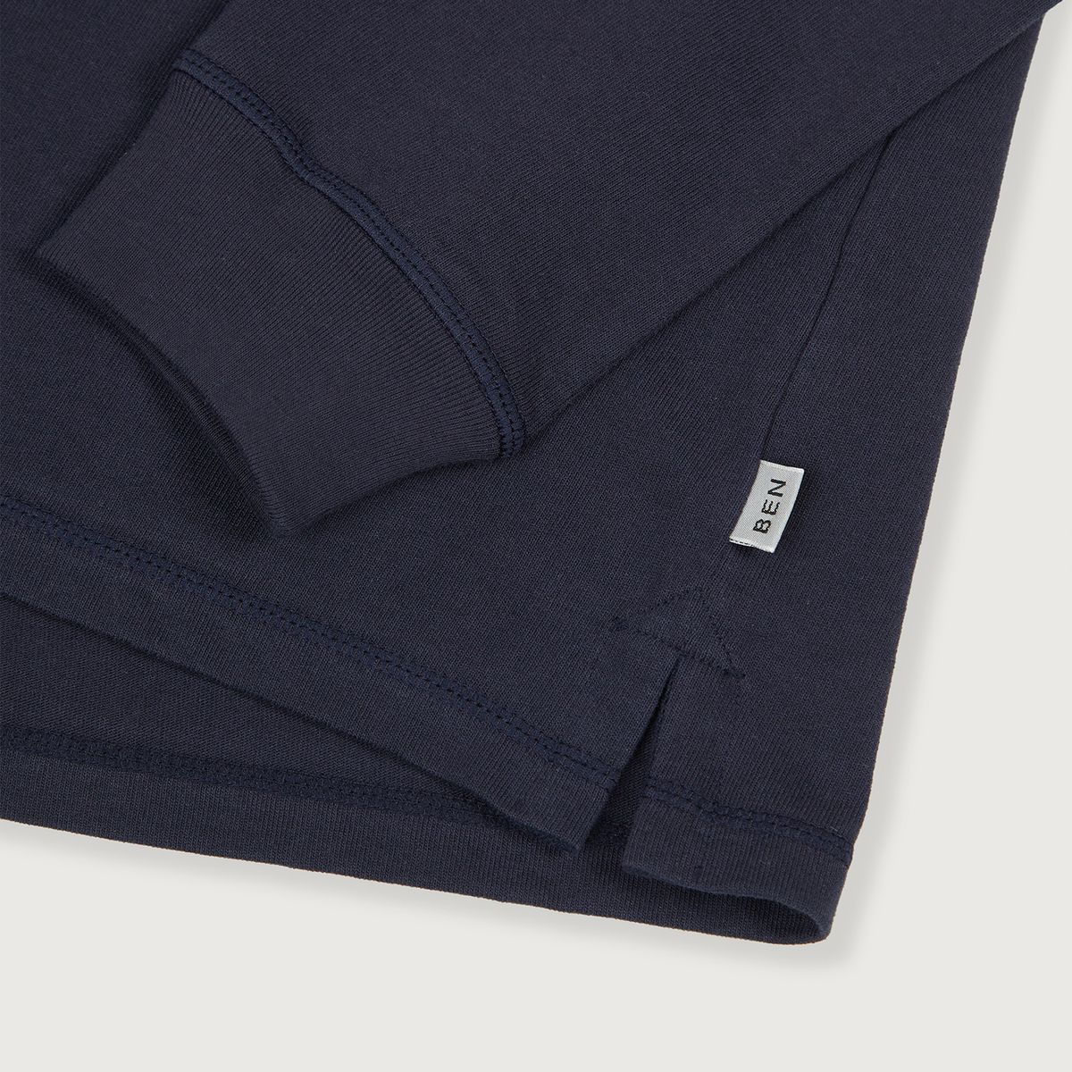 벤(BBEEEENN) MENS) 리브드 슬리브 T_네이비