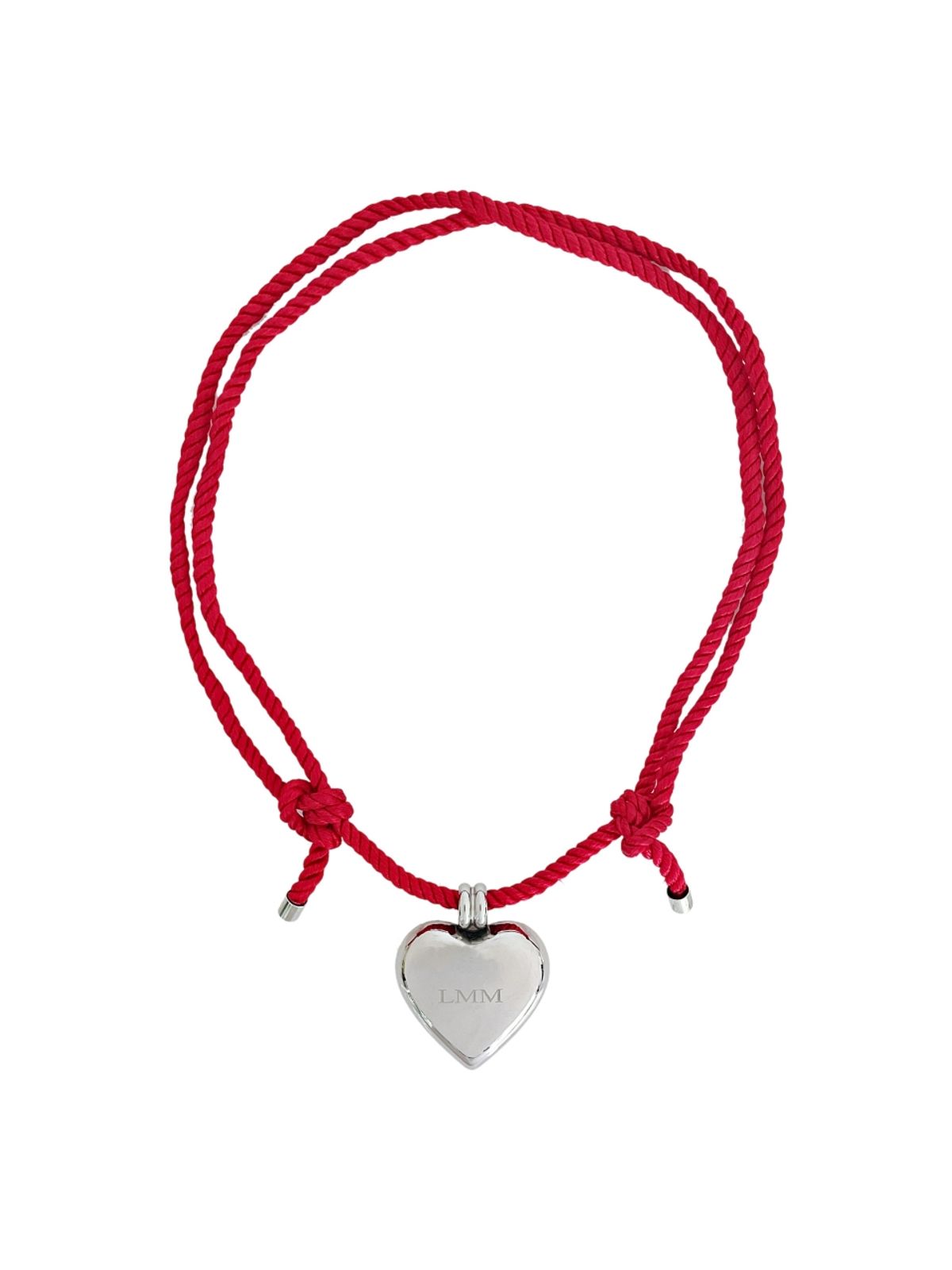 러브미몬스터(LOVE ME MONSTER) Big LMM Heart Rope Necklace