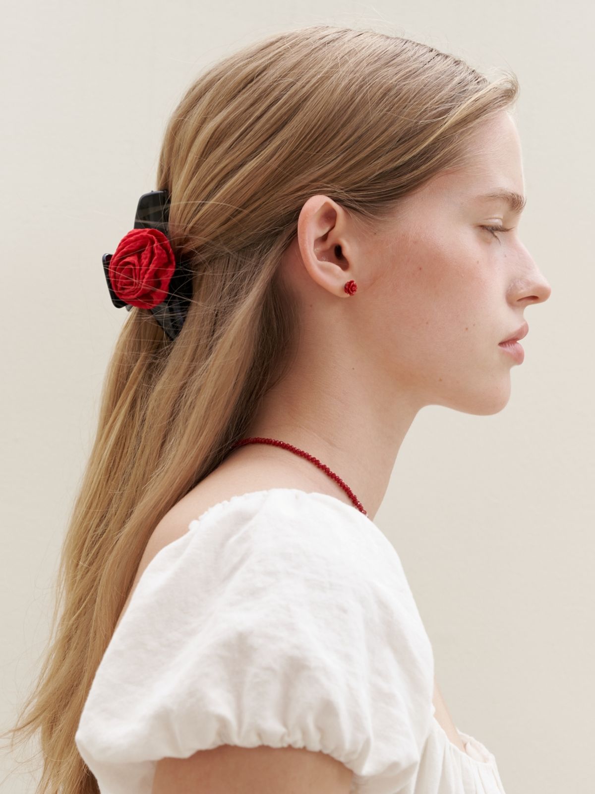 러브미몬스터(LOVE ME MONSTER) The Rose Hair Clip_3Color