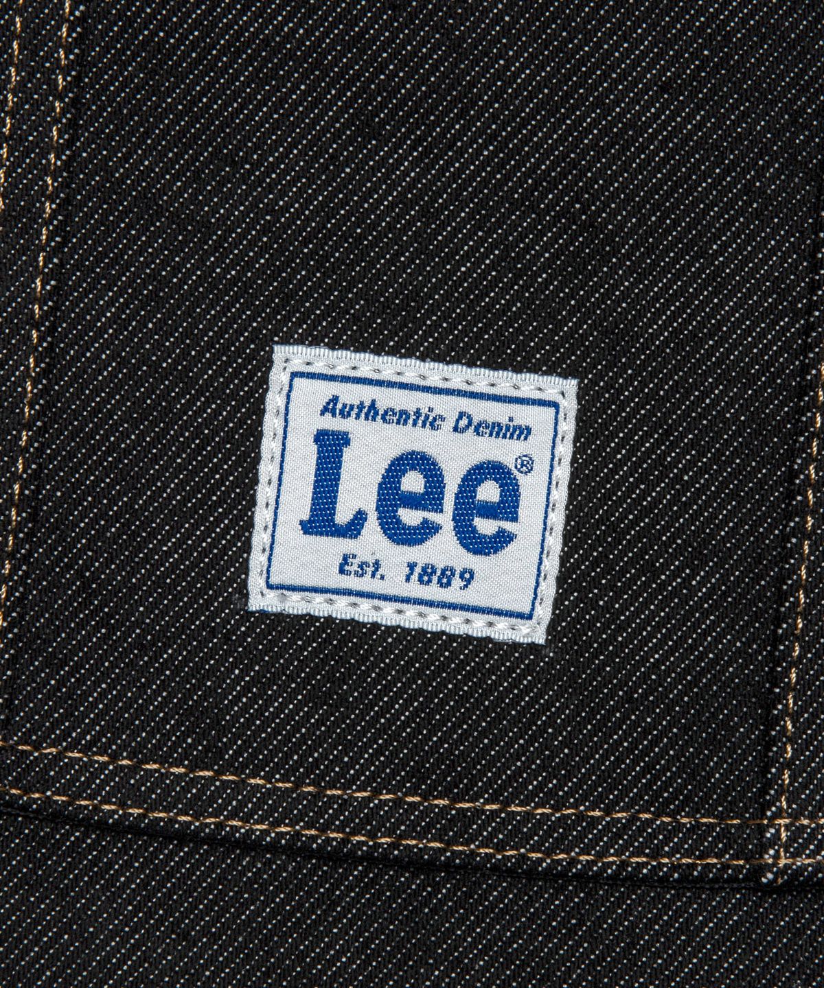 리(LEE) 빈티지 로고 랩탑 파우치 블랙