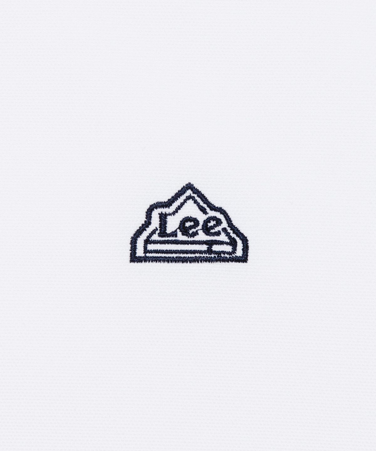 리(LEE) 우먼 오리진핏 라운드 카라 셔츠 화이트
