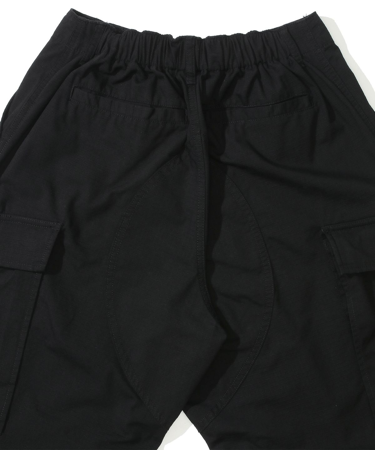 컬럼비아 유니버시티(COLUMBIA UNIVERSITY) M-LABEL LOOSE-FIT RIBSTOP POCKET PANTS 블랙