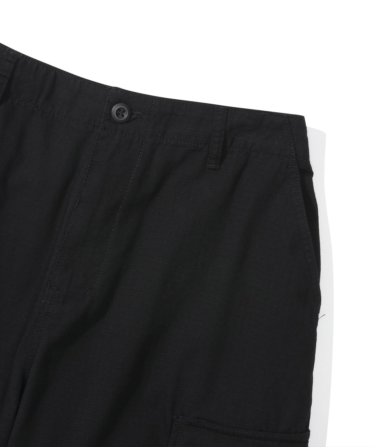 컬럼비아 유니버시티(COLUMBIA UNIVERSITY) M-LABEL LOOSE-FIT RIBSTOP POCKET PANTS 블랙