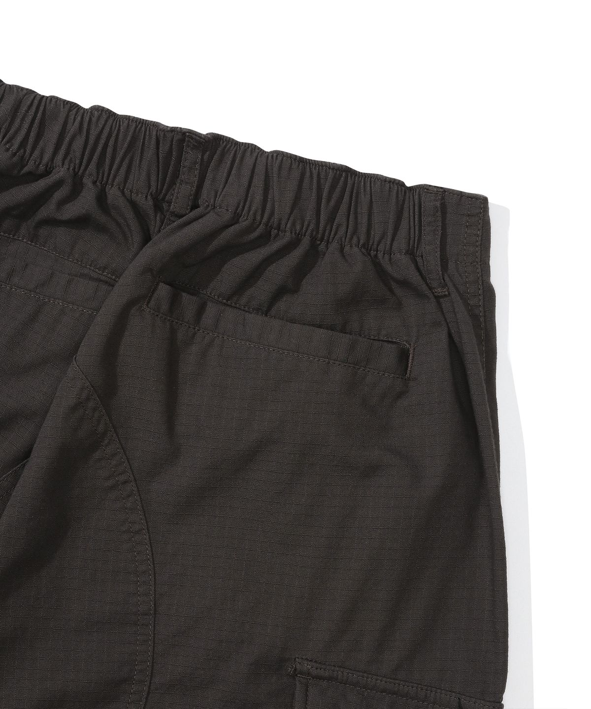 컬럼비아 유니버시티(COLUMBIA UNIVERSITY) M-LABEL LOOSE-FIT RIBSTOP POCKET PANTS 블랙오닉스