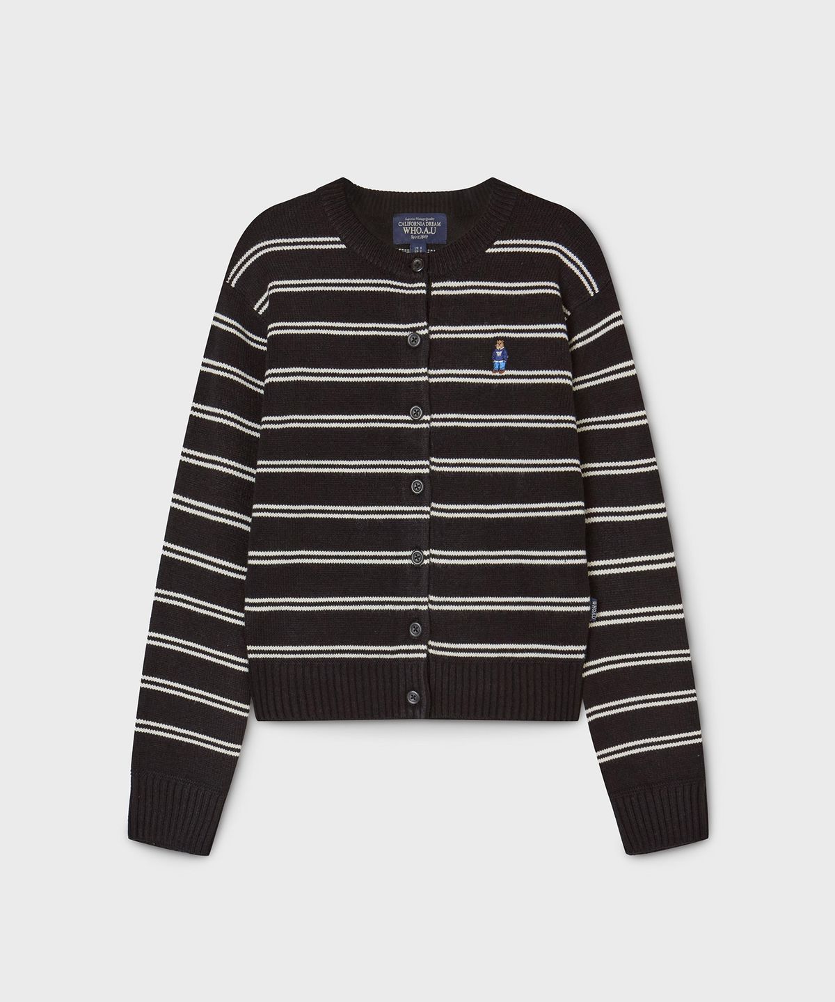 후아유(WHO.A.U) Steve R-neck Cardigan / WHCKG1111F