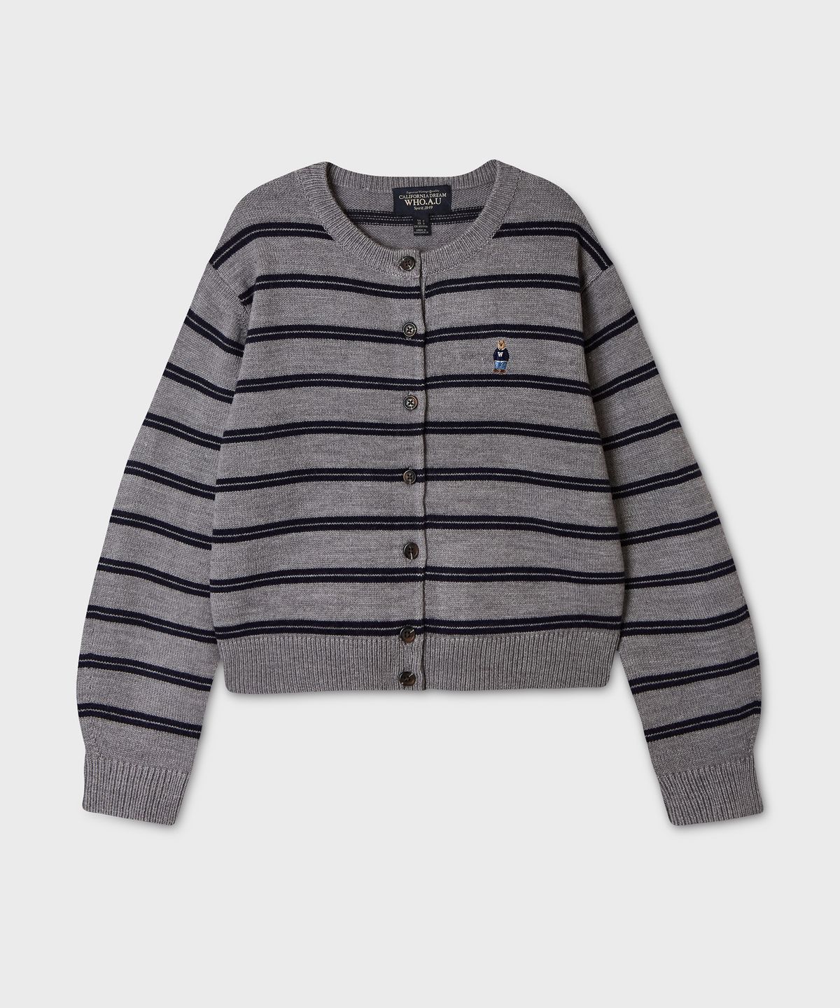 후아유(WHO.A.U) Steve R-neck Cardigan / WHCKG4923F