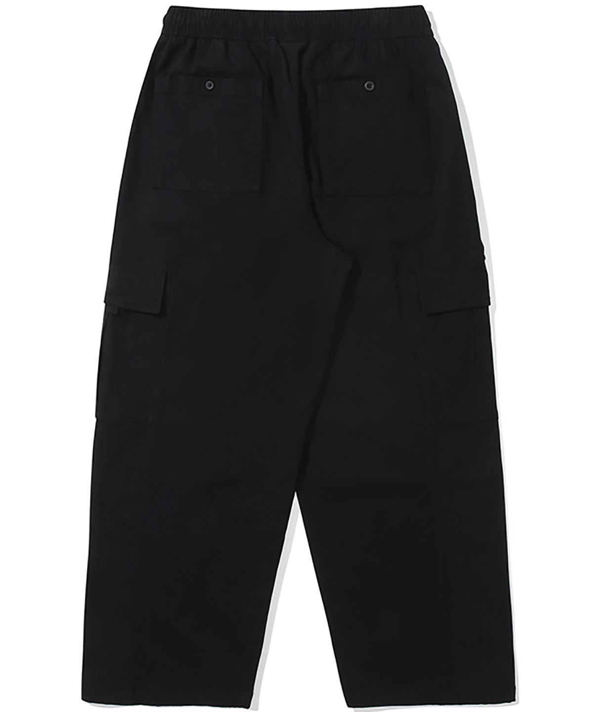 컬럼비아 유니버시티(COLUMBIA UNIVERSITY) M-LABEL WIDE-FIT CARGO PANTS 블랙