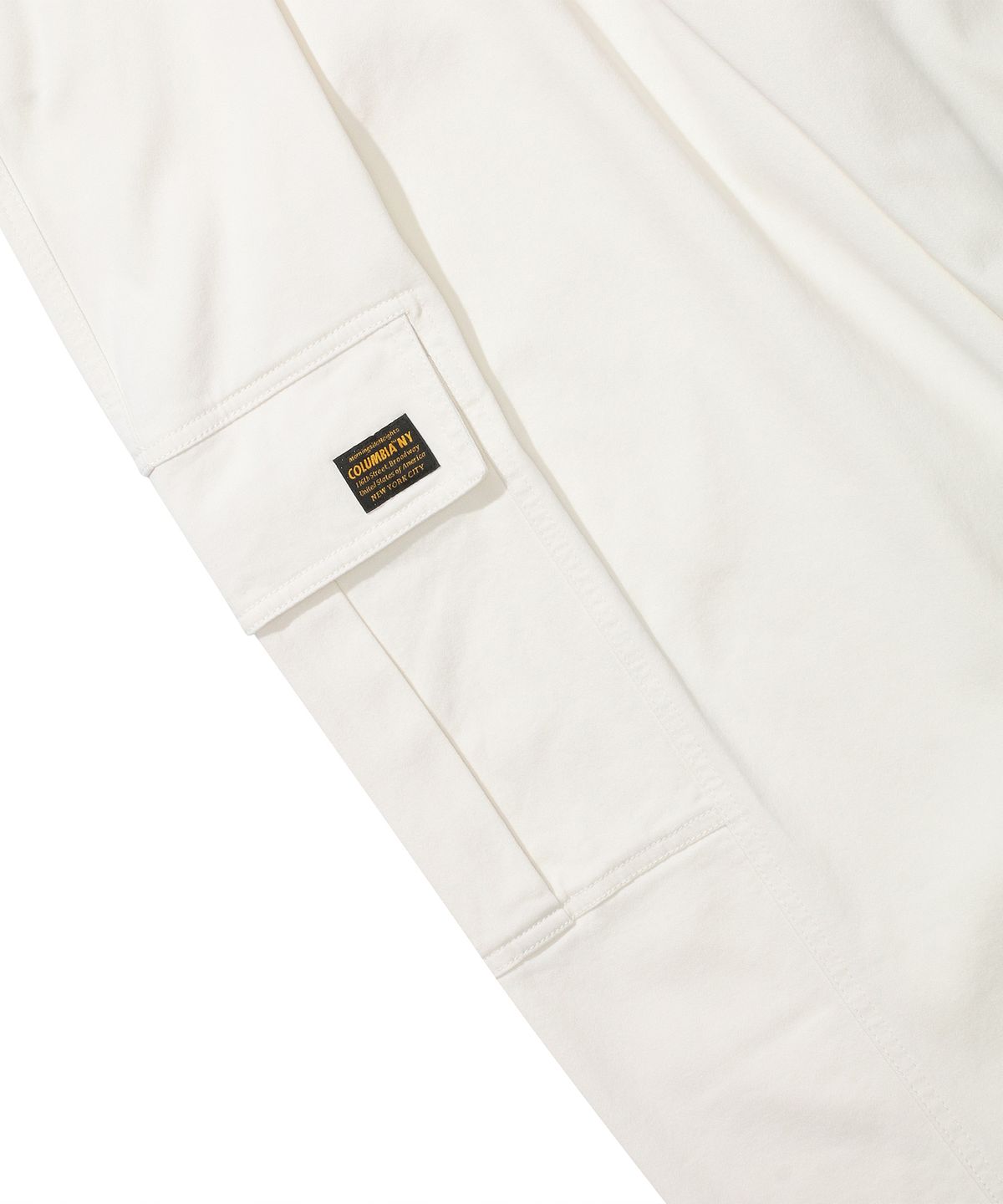 컬럼비아 유니버시티(COLUMBIA UNIVERSITY) M-LABEL WIDE-FIT CARGO PANTS 크림