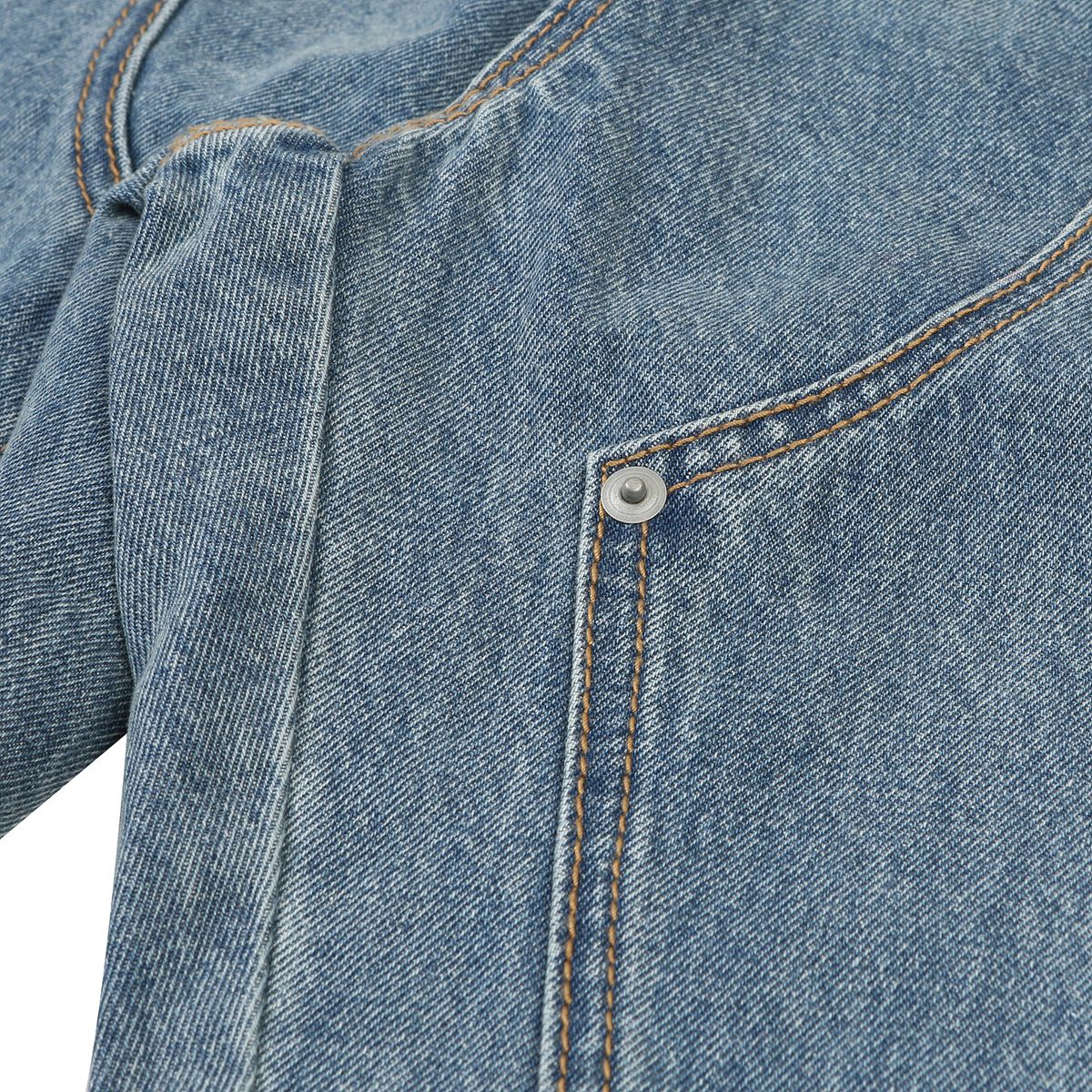 펜필드(PENFIELD) FADED DOUBLE KNEE JEAN SKY BLUE_FQ1WP55U
