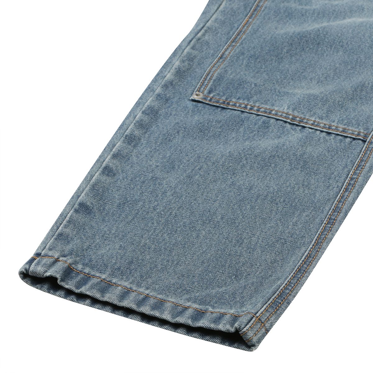 펜필드(PENFIELD) FADED DOUBLE KNEE JEAN SKY BLUE_FQ1WP55U
