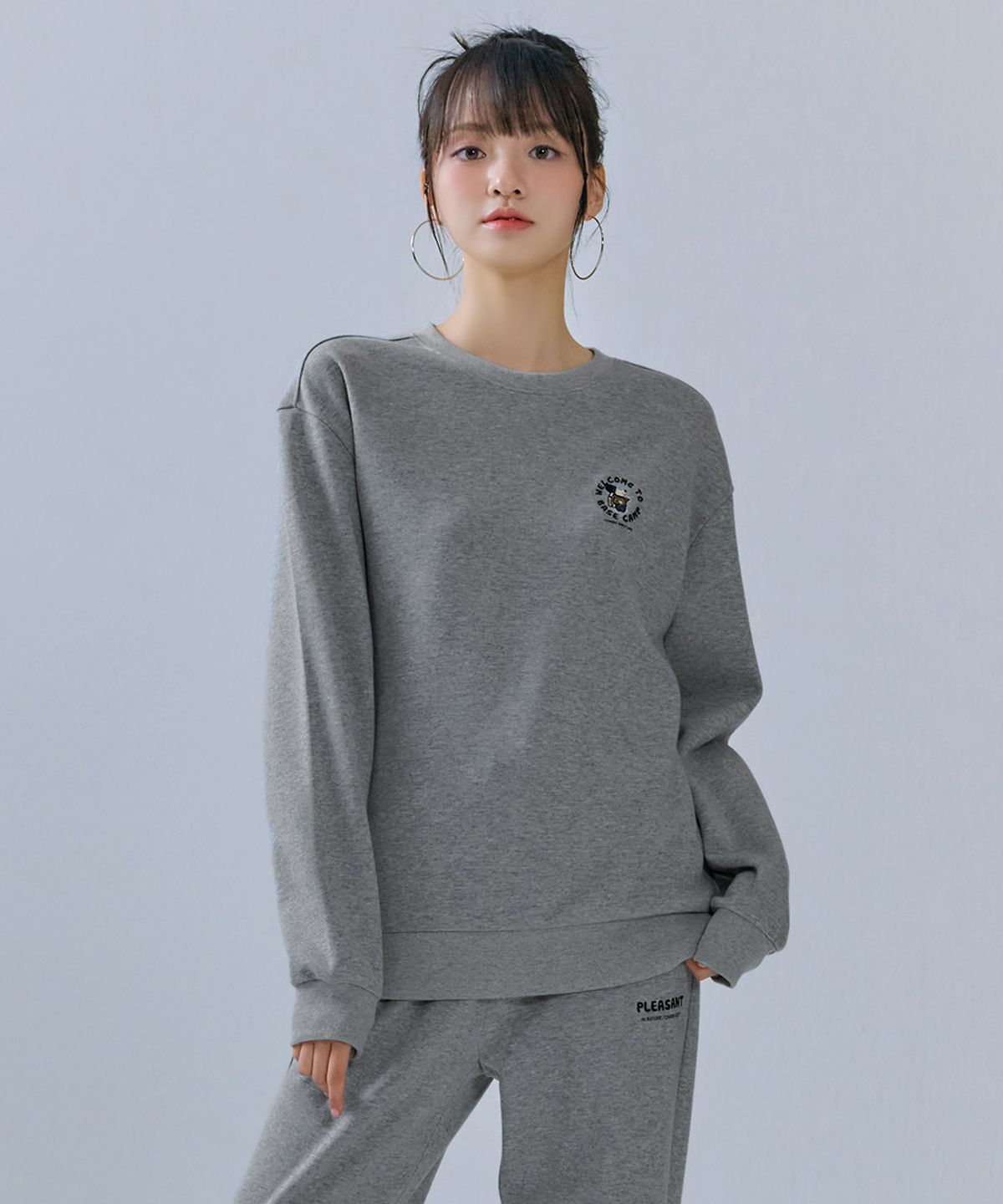 체이스컬트(CHASECULT) 공용 캐릭터 맨투맨-CEZU5104B0B