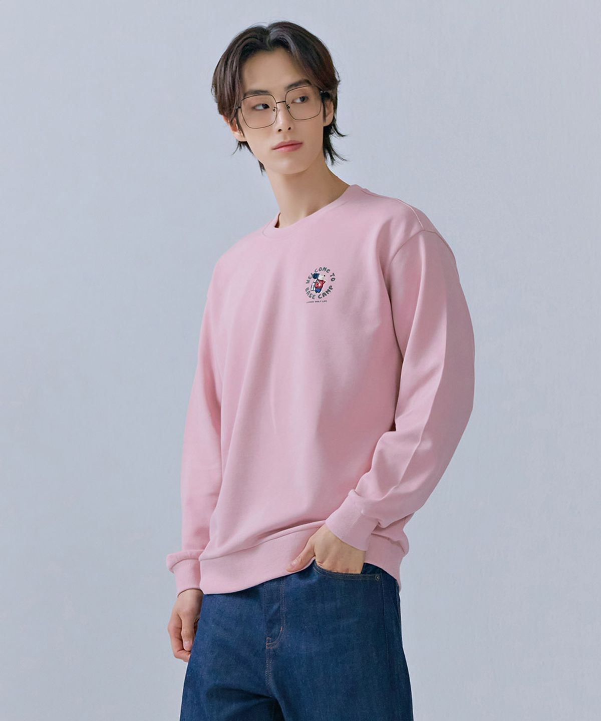 체이스컬트(CHASECULT) 공용 캐릭터 맨투맨-CEZU5104B0P