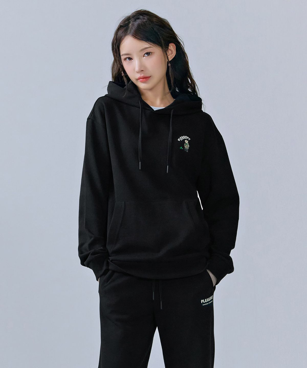 체이스컬트(CHASECULT) 공용 캐릭터 후드 티셔츠-CEZU5105B03