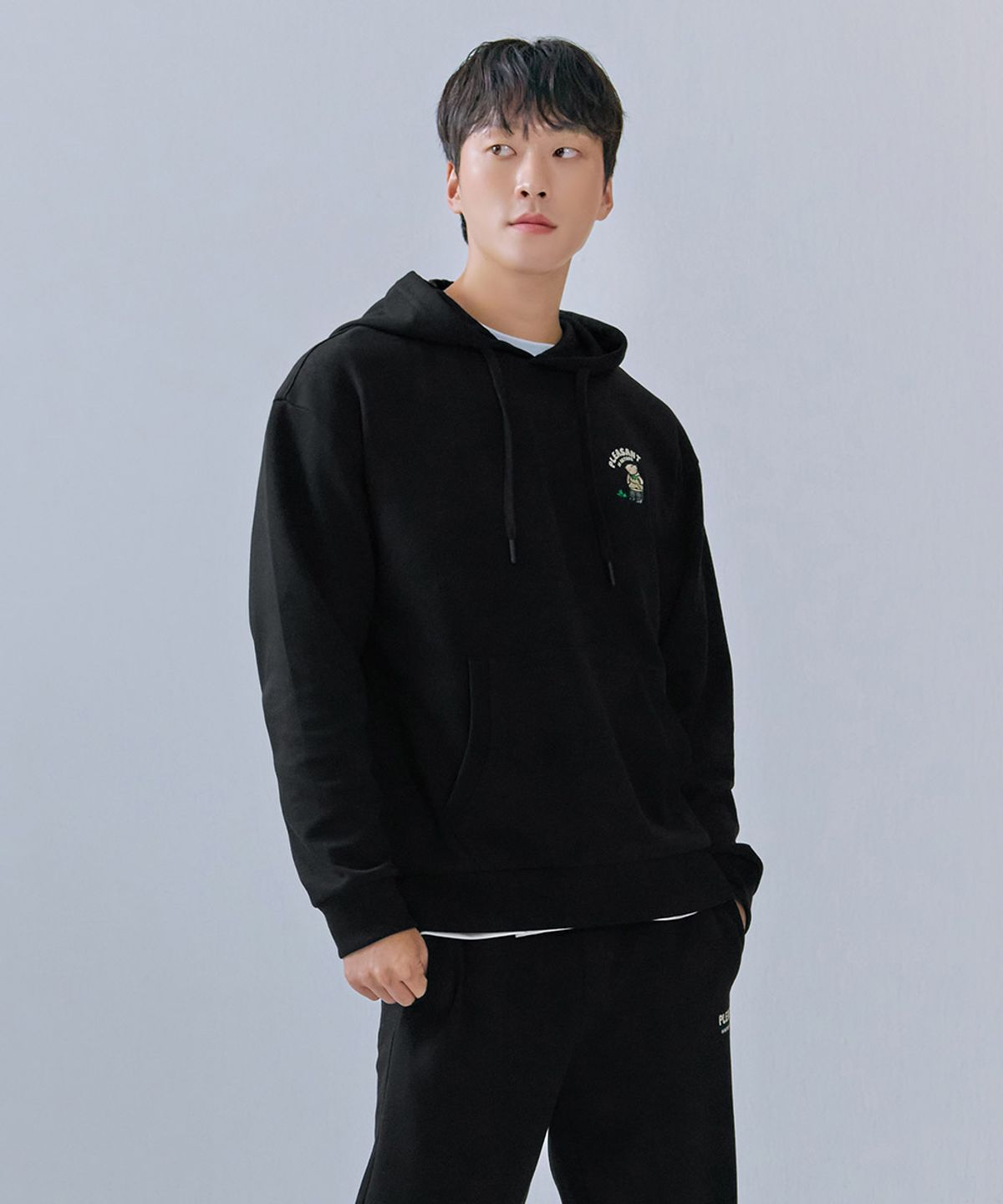 체이스컬트(CHASECULT) 공용 캐릭터 후드 티셔츠-CEZU5105B03