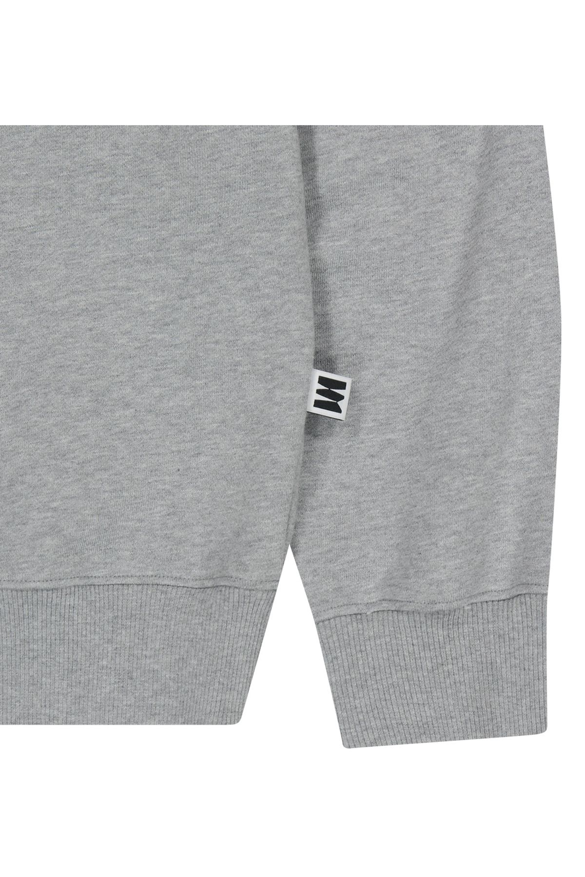 메아(MEA) BASIC LOGO SWEAT SHIRT [HEATHER GREY]