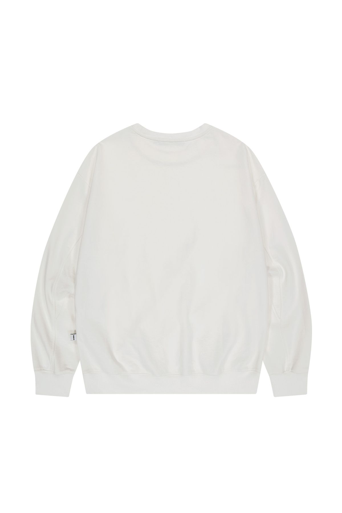 메아(MEA) BASIC LOGO SWEAT SHIRT [WHITE]