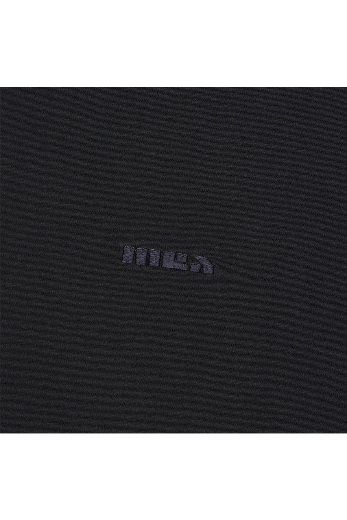 메아(MEA) BASIC LOGO SWEAT SHIRT [BLACK]