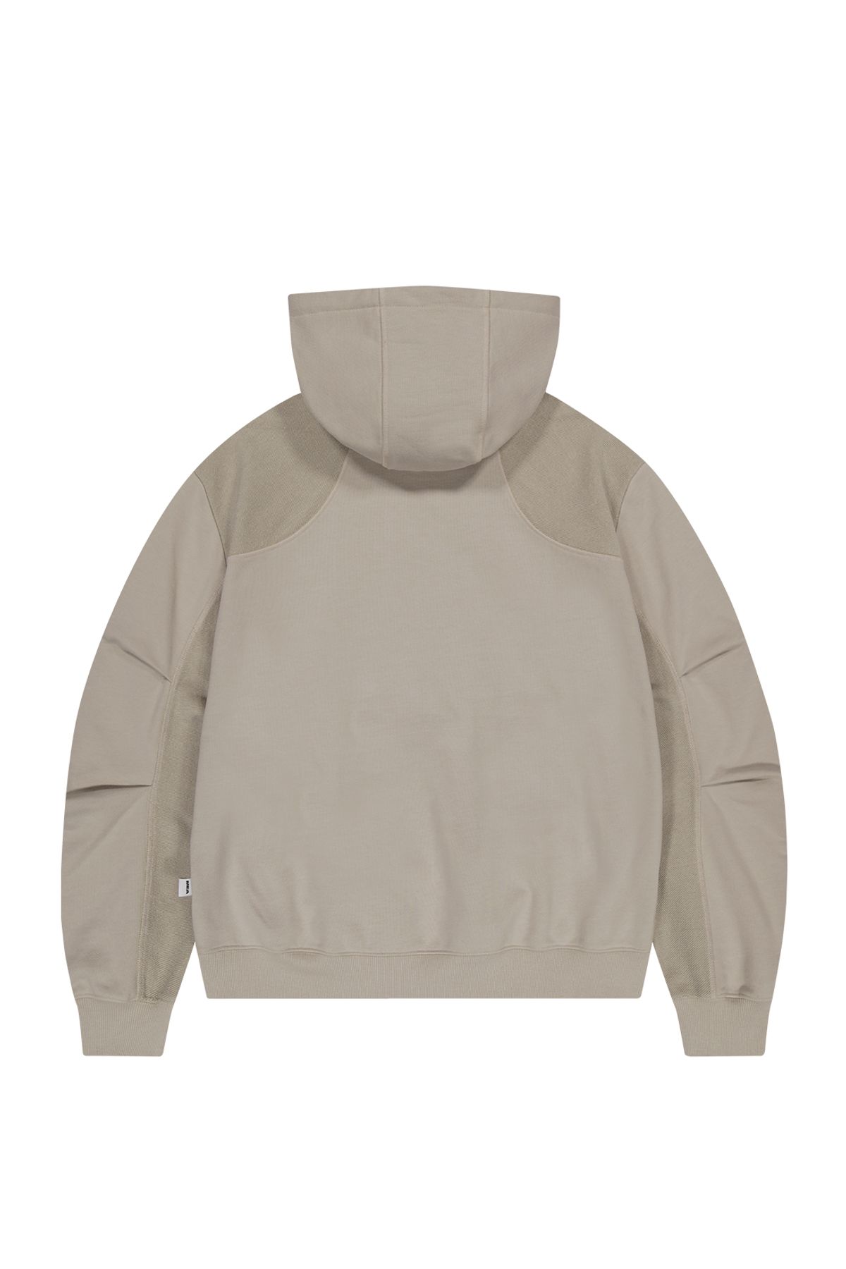 메아(MEA) HEAVY COTTON DOUBLE SIDE HOODIE [BEIGE]