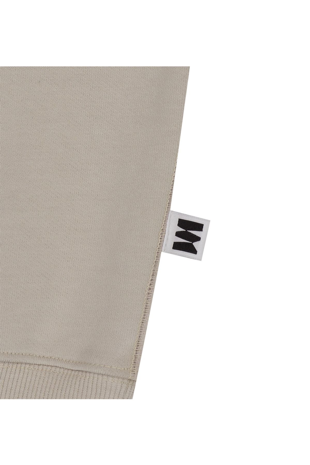 메아(MEA) HEAVY COTTON DOUBLE SIDE HOODIE [BEIGE]