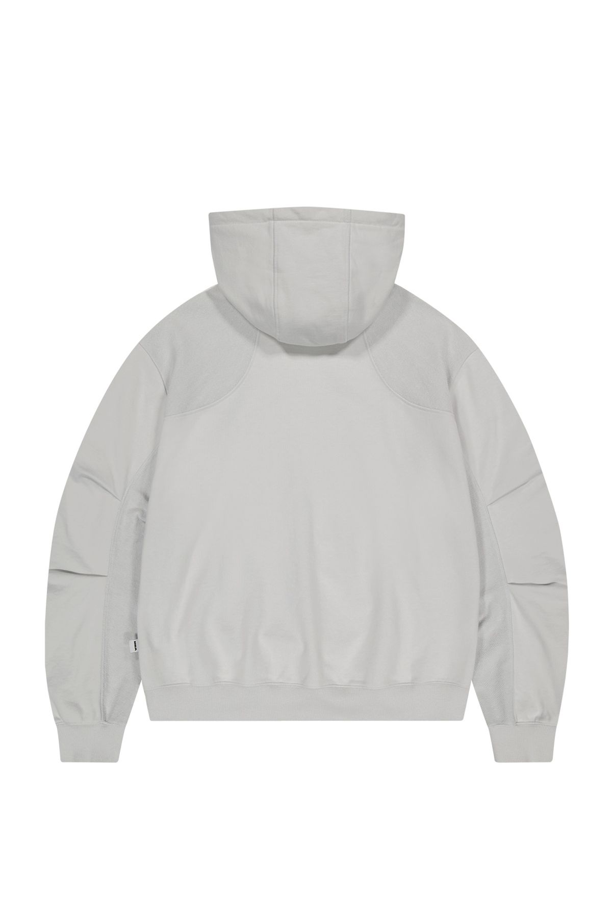 메아(MEA) HEAVY COTTON DOUBLE SIDE HOODIE [CLOUD GREY]