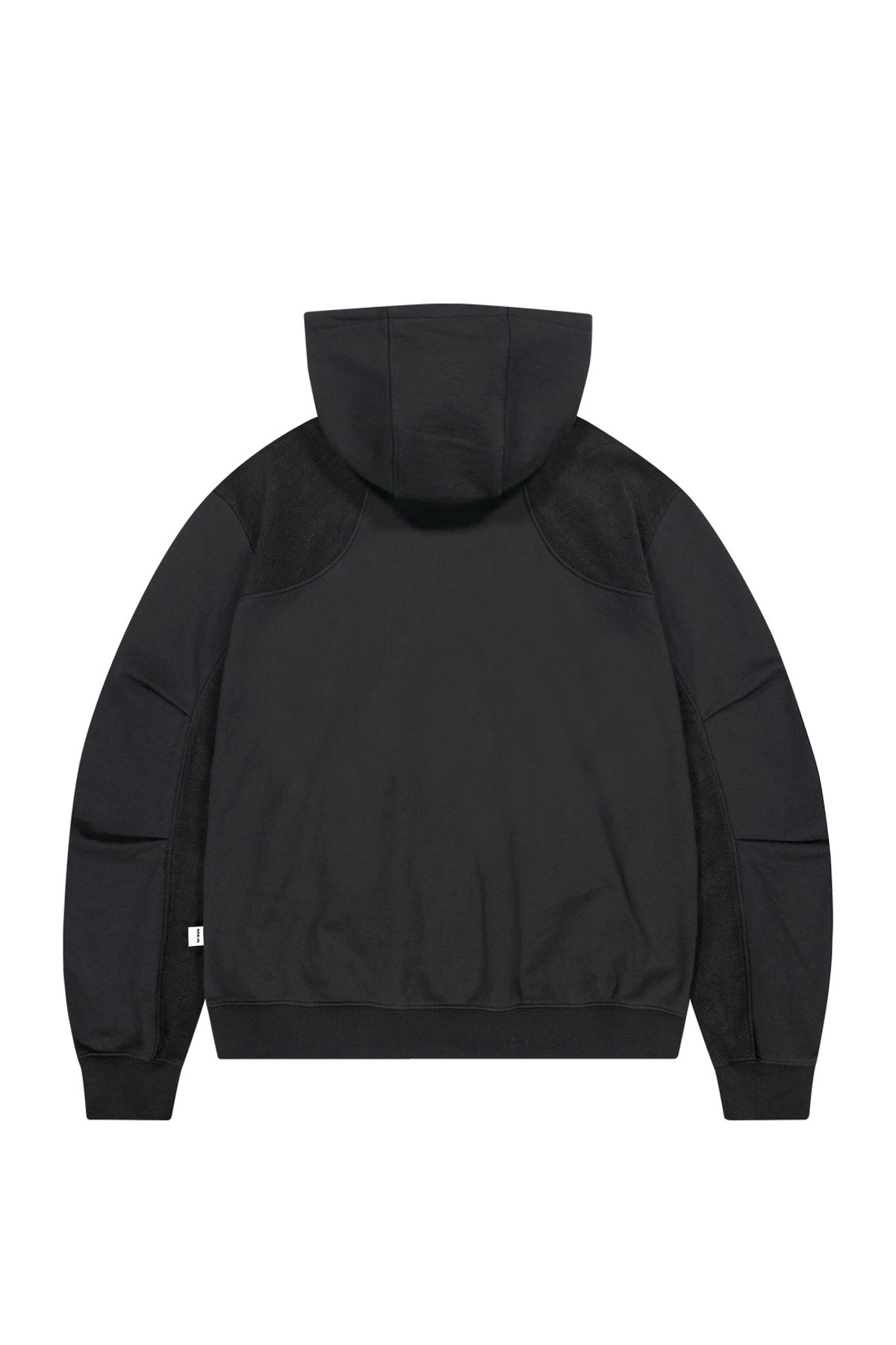 메아(MEA) HAEVY COTTON DOUBLE SIDE HOODIE [BLACK]