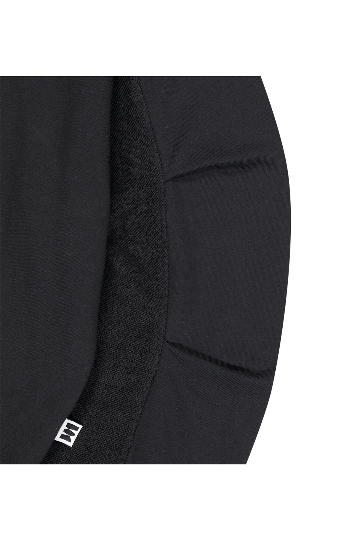 메아(MEA) HAEVY COTTON DOUBLE SIDE HOODIE [BLACK]