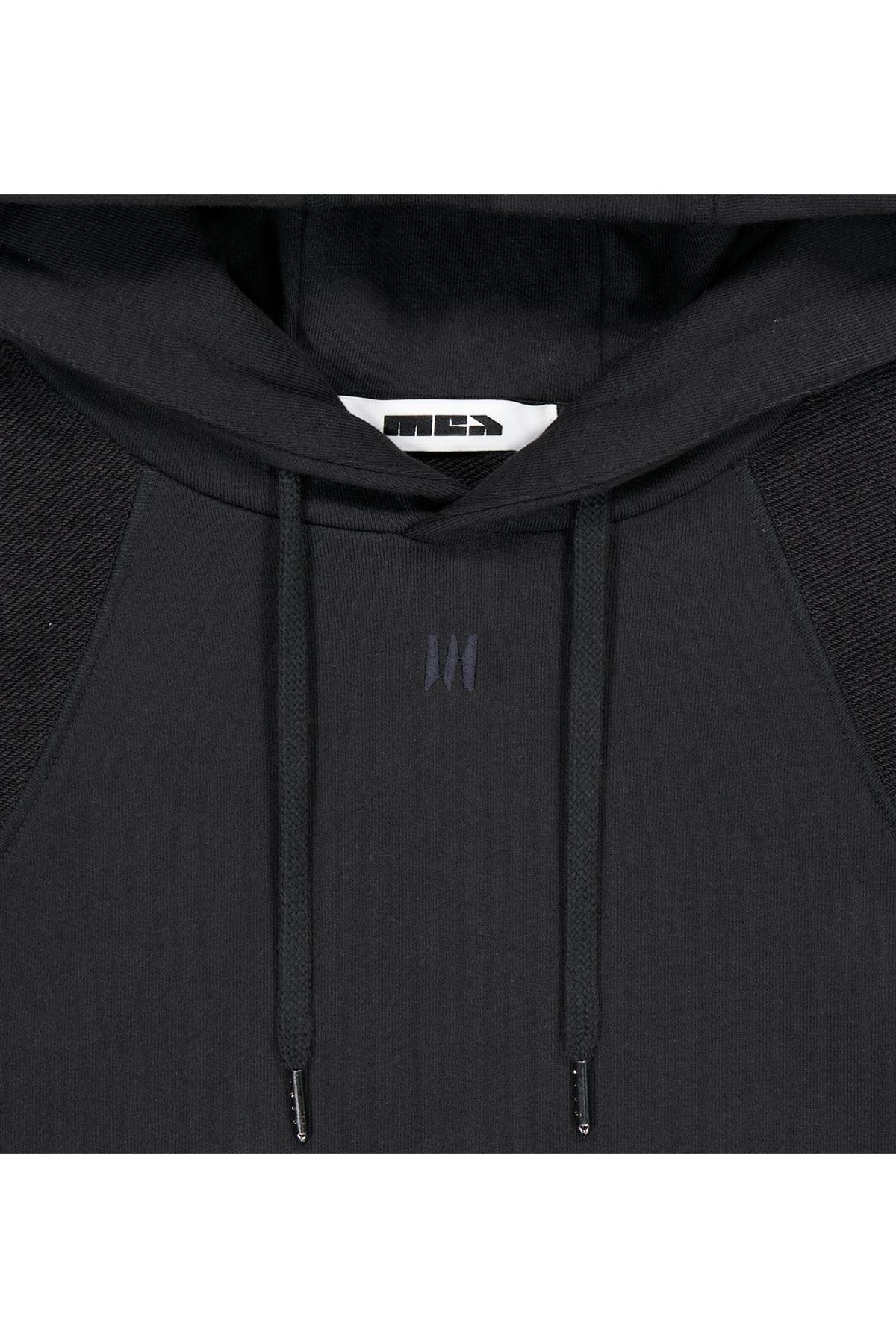 메아(MEA) HAEVY COTTON DOUBLE SIDE HOODIE [BLACK]