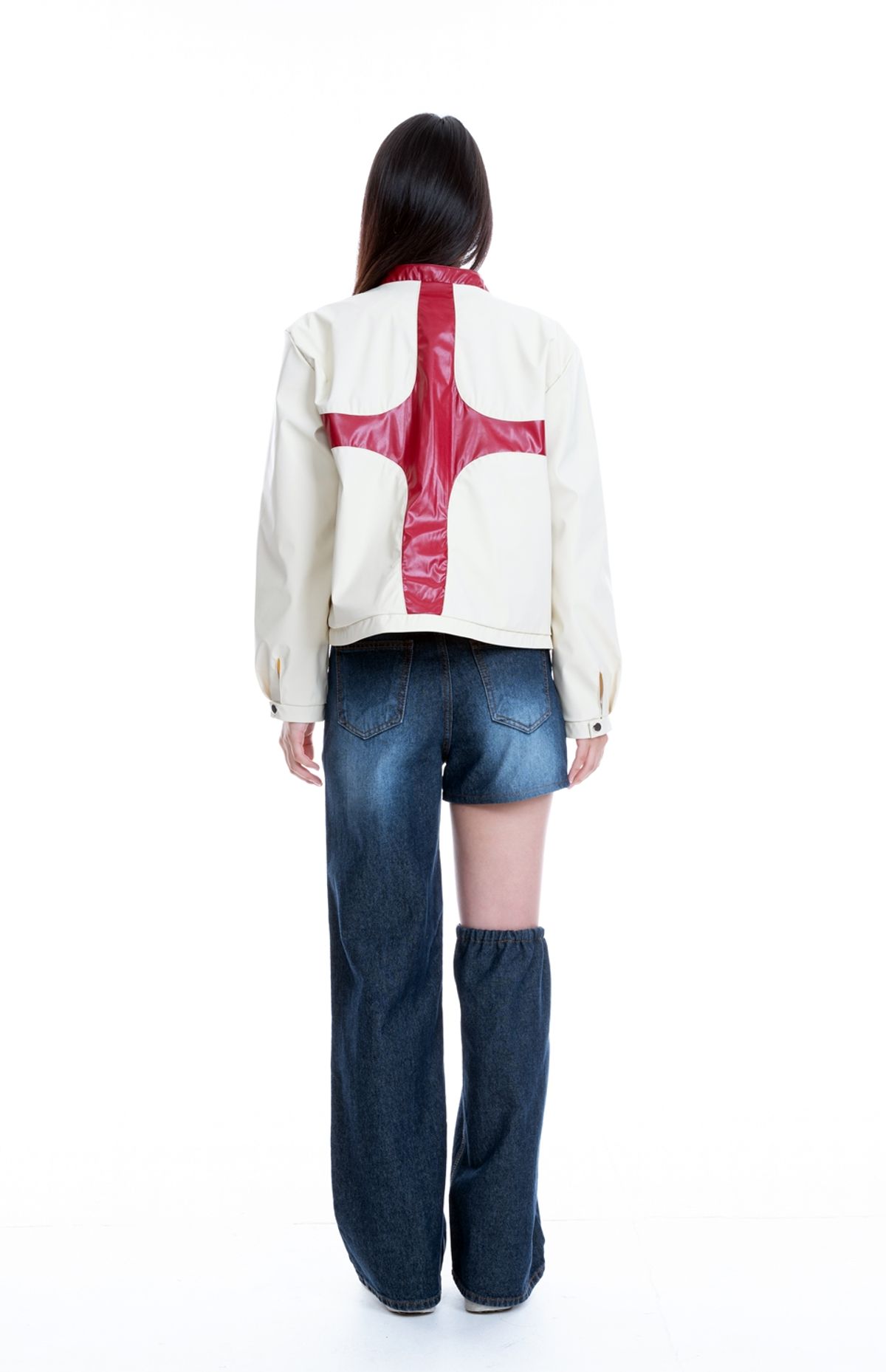 언어더컬러(ANOTHER COLOR) COLORED BIKER JACKET