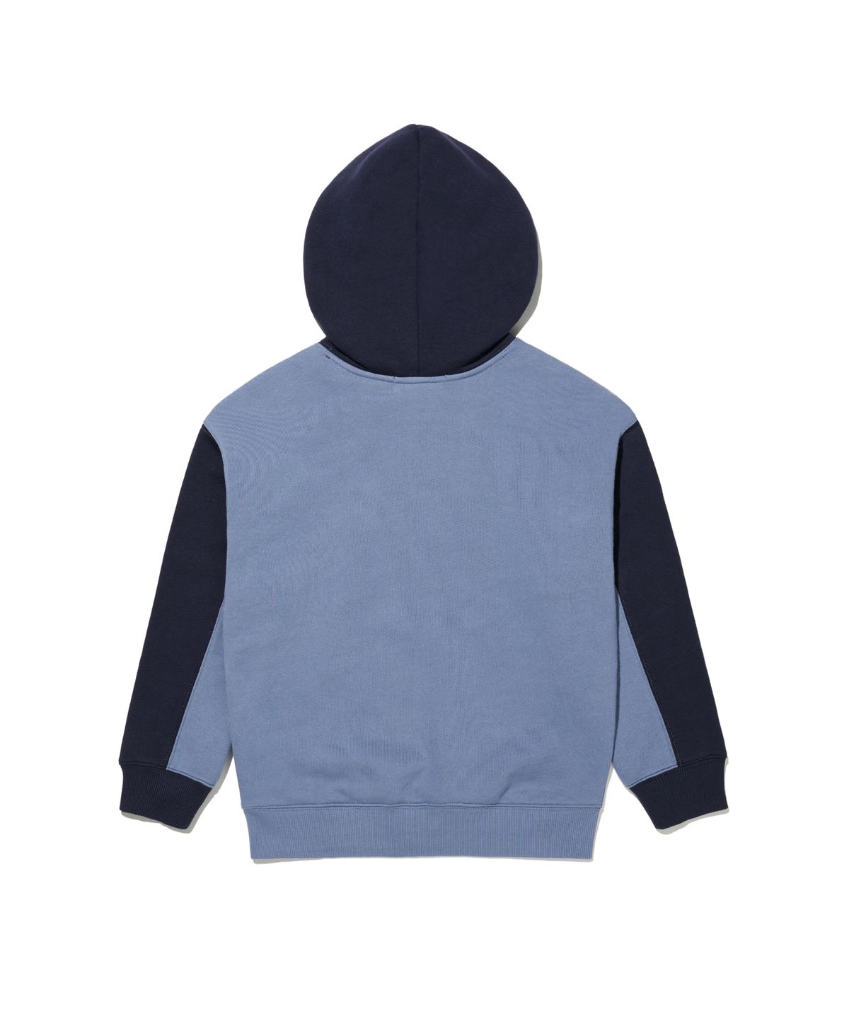 브라운브레스 키즈(BROWNBREATH KIDS) KIDS 2TONE HOODIE - BLUE